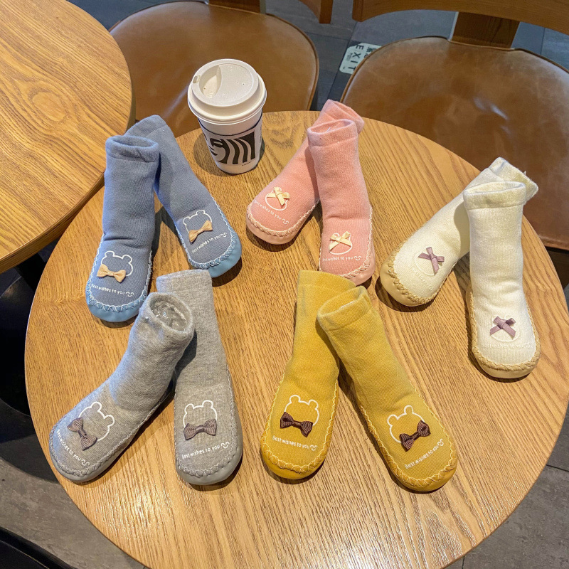 婴儿鞋子学步鞋新生儿婴幼儿0-1岁春秋冬季宝宝鞋袜6-12个月不掉3