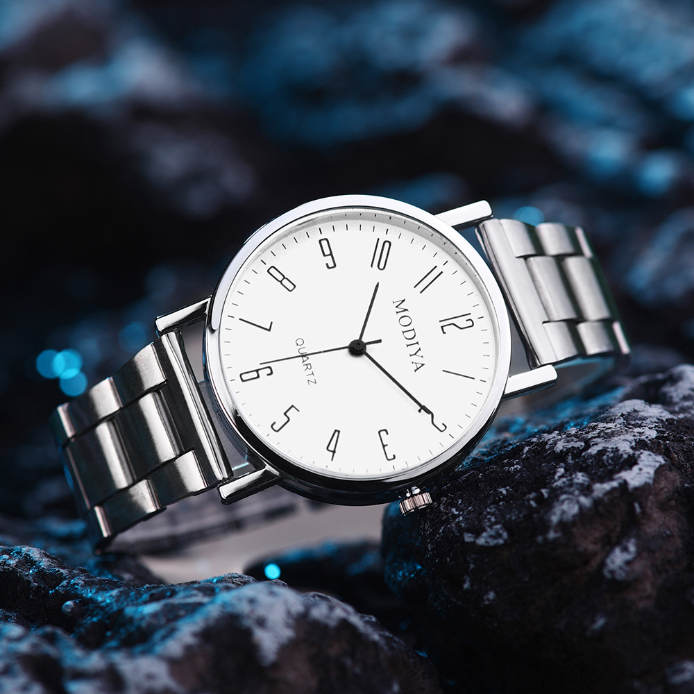 Simple Steel Band Quartz Men's Watch