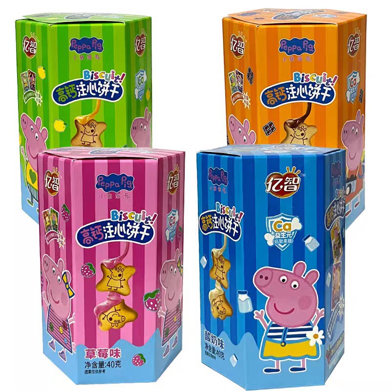小猪佩奇注心饼干.多个口味-阿里巴巴