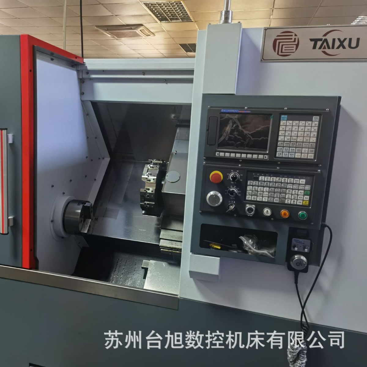 台旭斜导轨斜床身数控车床液压刀塔伺服刀塔伺服刀塔系列t5045