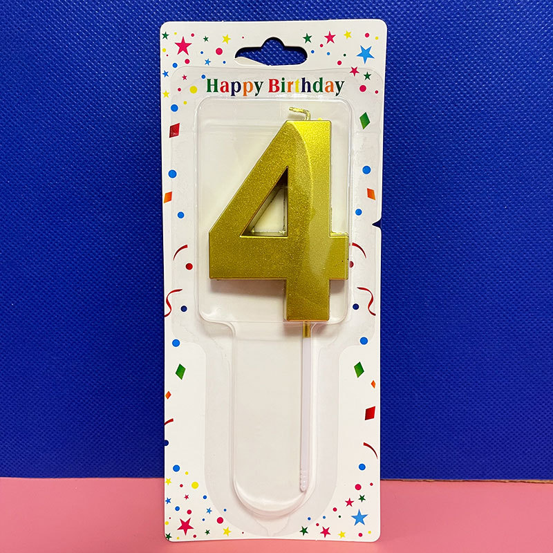 Spot Supply Birthday Digital Candle Party Decoration Candle Cake Baking Creative Birthday Candle