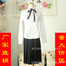 jk制服基础款衬衫女学院风夏季短袖校服中学生日系jk衬衫学生装