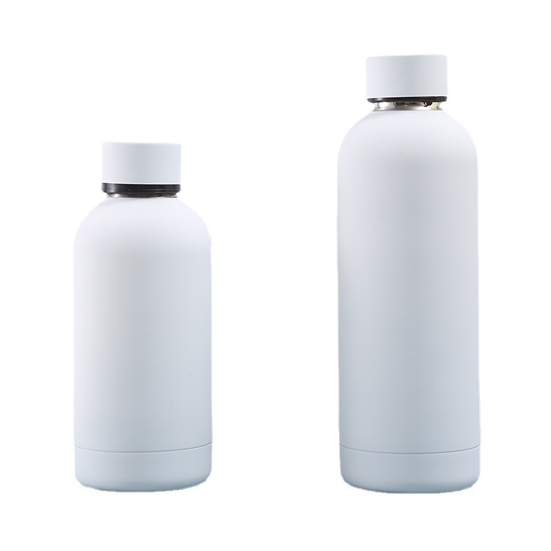 Good-looking 304 Stainless Steel Mini Thermal Mug Large Capacity Small Mouth Pot Female Student Outdoor Portable Sports Water Bottle