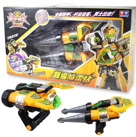 正版铠甲勇士刑天2玩具金刚侠武器超级爆雷钻561203现货