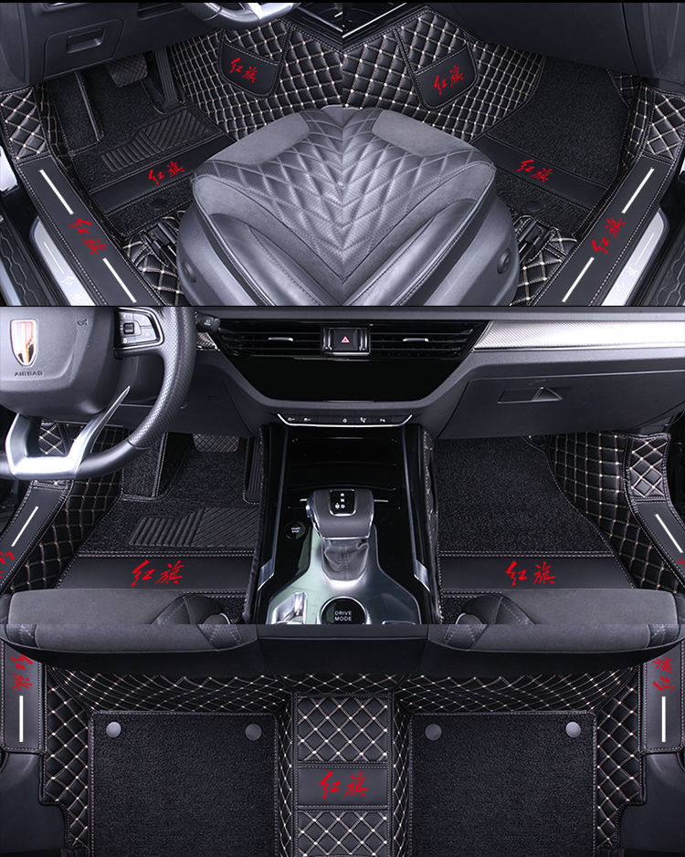 红旗hs5红旗h5红旗h7红旗hs7 h9专用全包围汽车脚垫360车内用品
