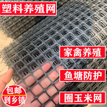 塑料网格防护网菜园栅栏户外养殖拦鱼塘圈玉米胶网家用养鸡围栏网