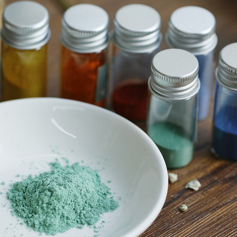 天然矿物质国画颜料单支专业工笔画壁画岩彩画专用赭石朱砂石青绿