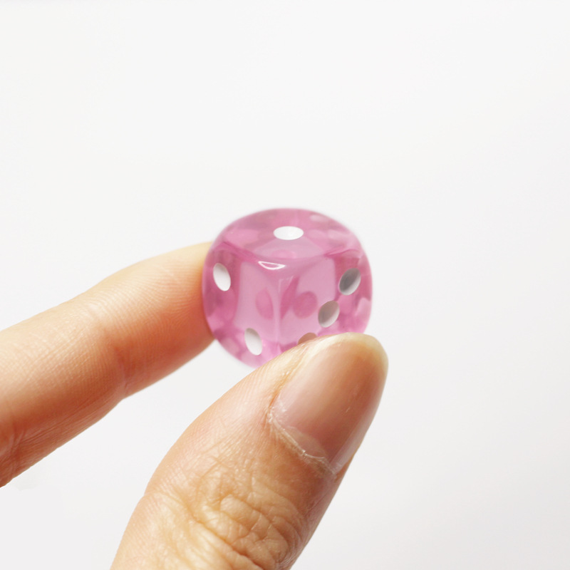 玩具亚克力水晶色子筛子骰子小号甩子塞子透明筛粒麻将游戏-阿里巴巴