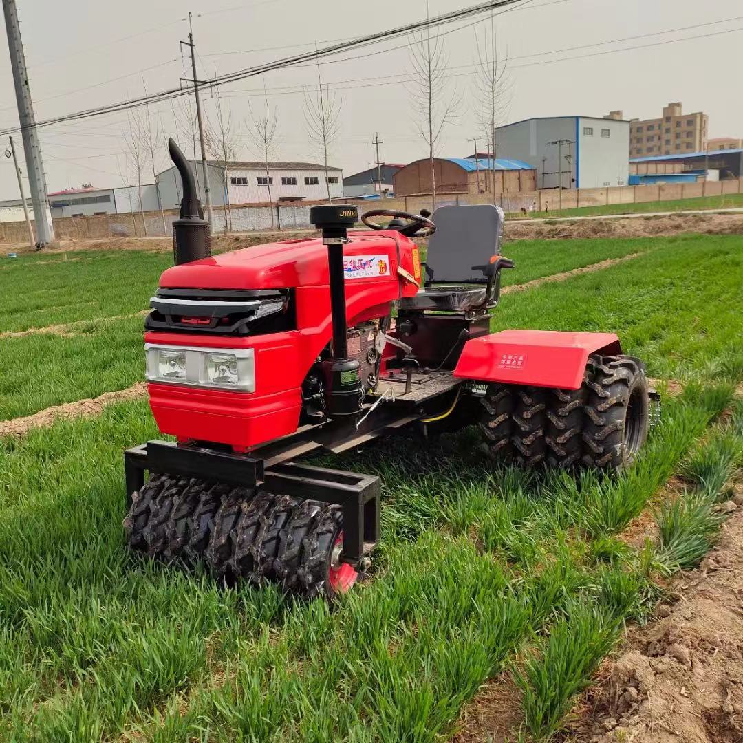 稻田耕整拖拉机型号 水旱两用50马力拖拉机图片 座驾式履带拖拉机