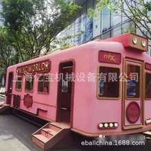 上海亿宝镜面车早餐车餐饮车美食车旅居车food trucks小吃车