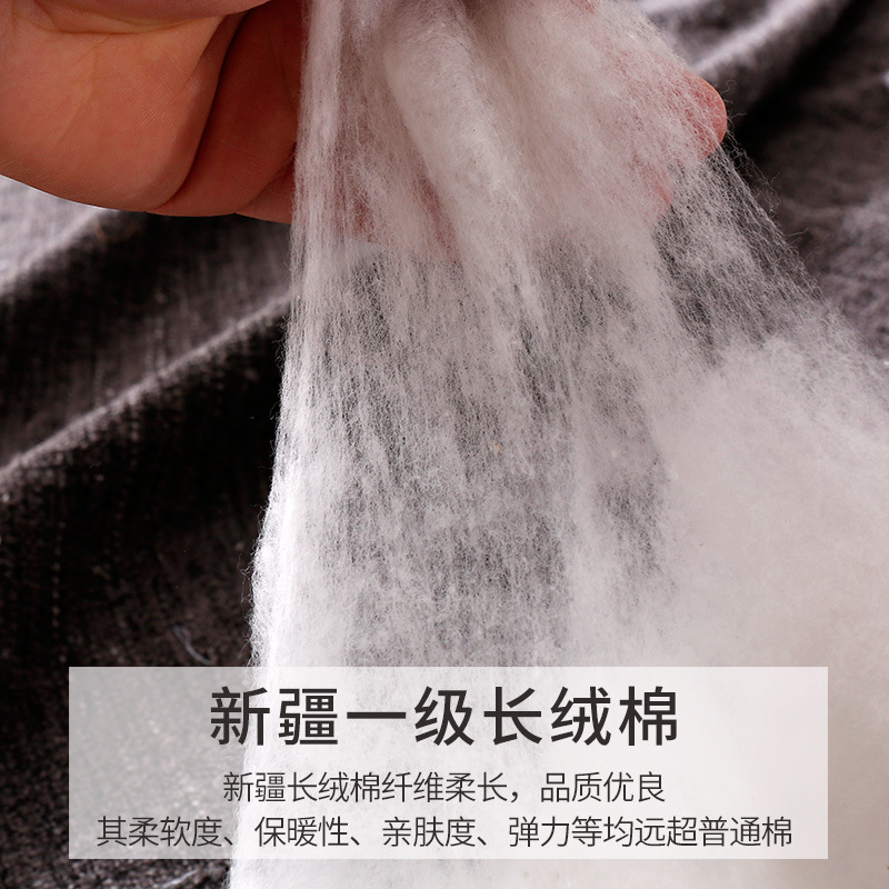 新疆长绒棉被棉花被芯被子冬被加厚保暖纯棉花手工一级棉絮床垫被