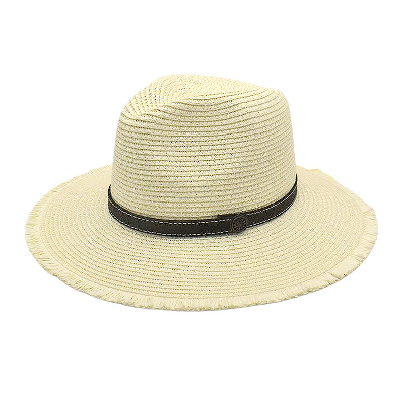 Women's Japanese and Korean Students Straw Sun Hat Amazon Men's Summer Outdoor Sun-Proof Straw Hat All-Matching Sun Hat Wholesale Tide