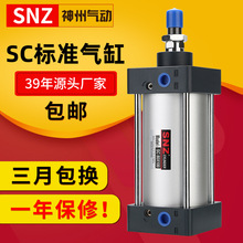 气动元件厂家SC32/40*50/6380-100X125S带磁耐高温标准型气缸