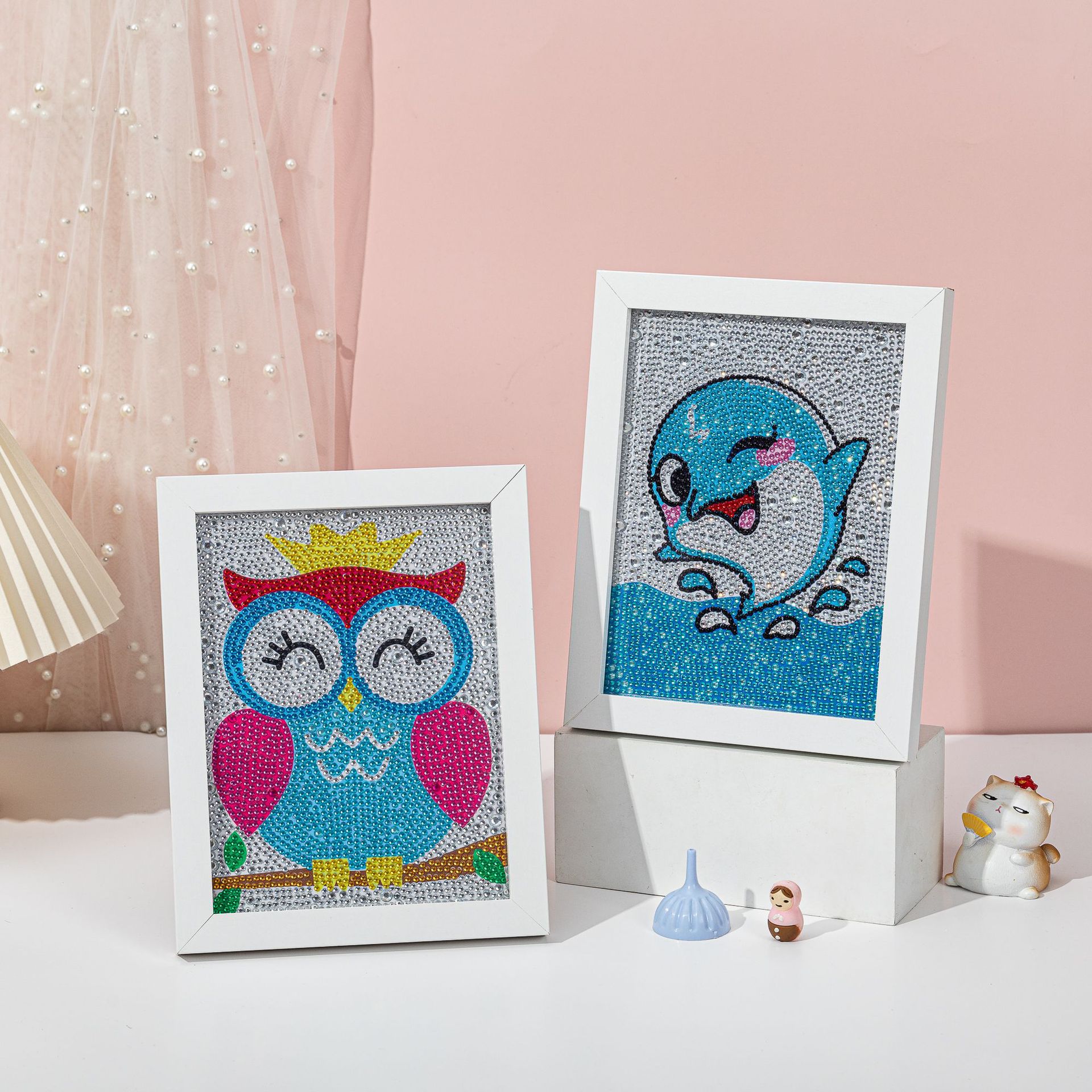 厂家直销手工diy点钻贴画 5d儿童钻石画 益智玩具 满钻钻石绣礼物