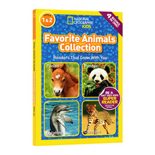 美国国家地理儿童百科分级读物 动物故事合集 英文绘本 原版书籍