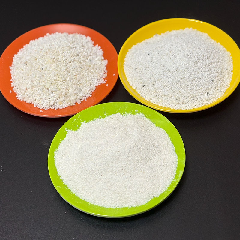 现货石英砂20~40目水处理滤料净化水质高尔夫球场学校地坪充草砂