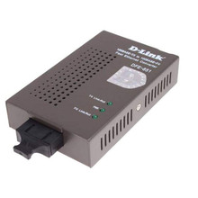 友讯（D-Link）DFE-851 快速以太网单模百兆 光纤收发器 光电介质
