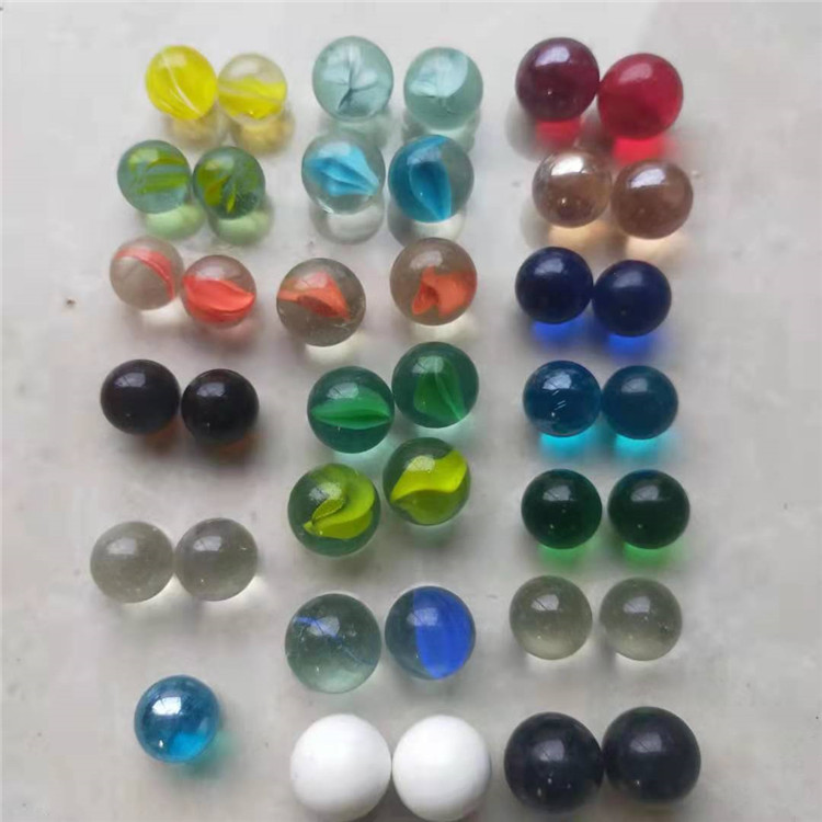 批发 玻璃弹珠 三花 四花八花 弹珠14 游戏机16 25mm彩色玻璃球