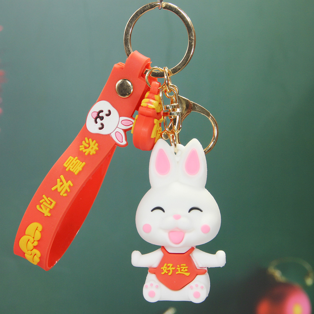 Cartoon Gift Key Ring Pendants Cute Doll Bag Doll Key Pendants PVC Keychain Wholesale