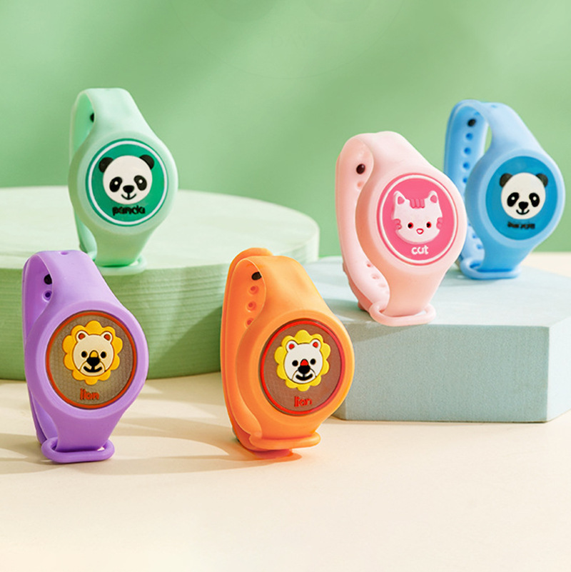 创意学生礼品驱蚊手环孕婴儿童防蚊虫叮咬手环卡通驱蚊手环批发