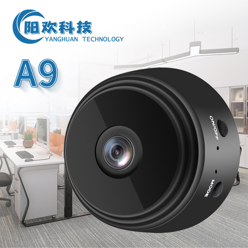 A9 Camera 1080 Wireless Network Camera Home Surveillance Security WiFi Outdoor HD Sports Video Camera Lens