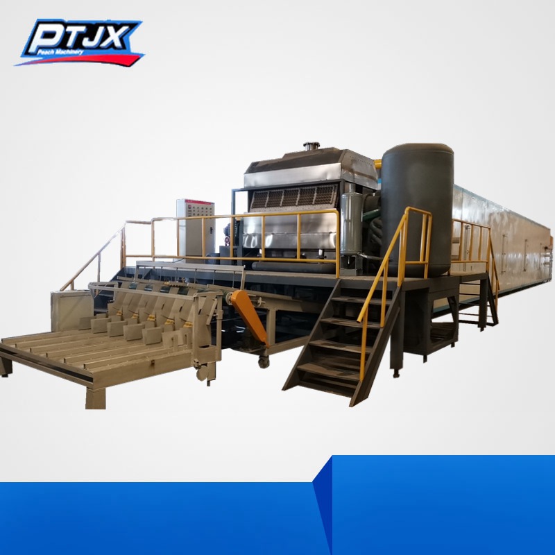 时产5000片鸡蛋蛋托设备纸托设备纸托设备烘干设备多层金属烘干线