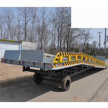 5吨 8吨 10吨移动式登车桥拖车 集装箱装卸货平台 物流集装箱搬运