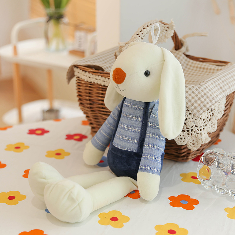 Cartoon Rabbit Candy Rabbit Plush Toy Doll Crane Machines Doll Candy Rabbit Plush Doll Gift Book Bag Charm