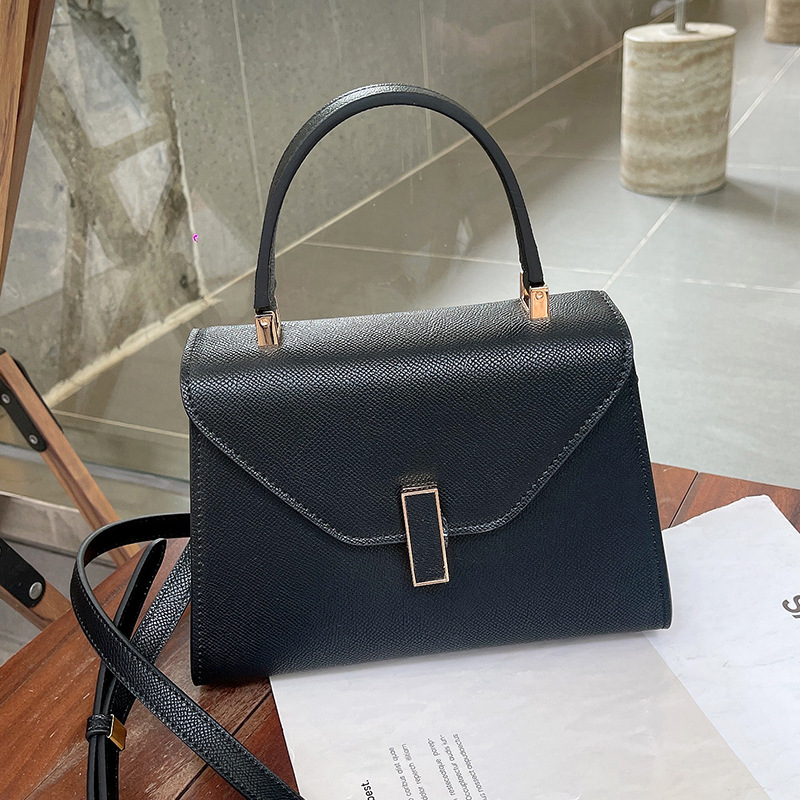 都挺好姚晨同款凯莉包时尚潮流单肩斜跨包真皮手提小方包百搭女包