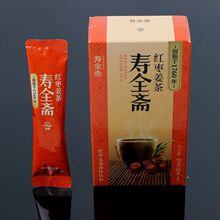 寿全斋红枣姜茶72g（6条盒装）速溶颗粒便携装条装红糖老姜汤