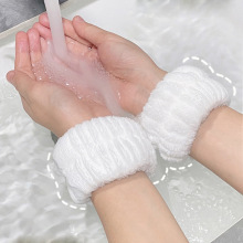 洗脸手腕带手环洗漱不滴水防湿袖护腕防水到袖口腕带擦汗吸水