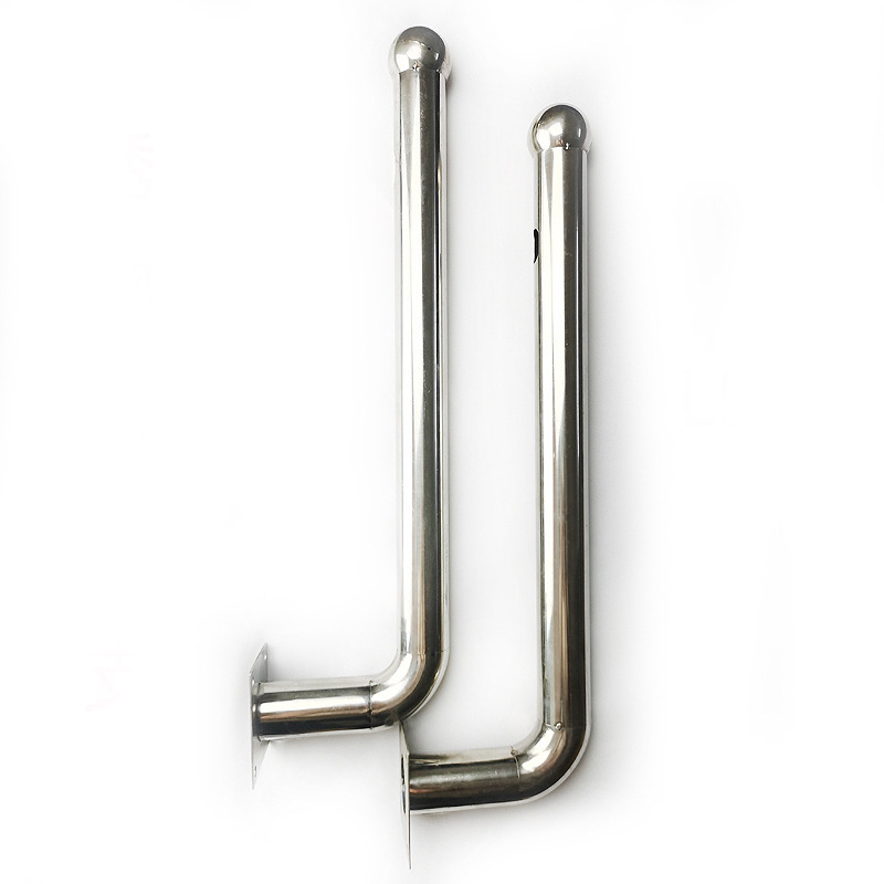 厂家供应红外对射报警器支架不锈钢对射支架监控摄像支架弯型l50