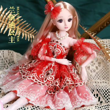 60厘米洋娃娃大号公主套装单个儿童女孩换装玩具生日礼物-阿里巴巴