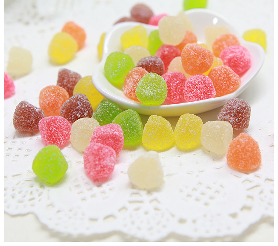 trolli德国口力零食橡皮糖散装水果糖 (酸小不点)形2.5公斤