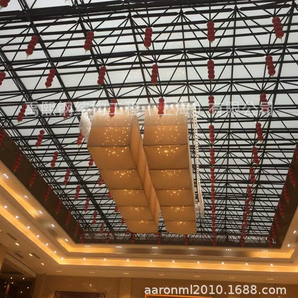 钢网架顶棚工程设计,体育馆 综合楼 餐厅顶棚 会展网架工程-阿里巴巴
