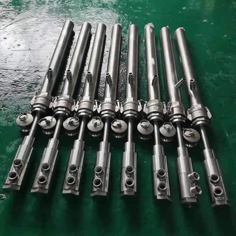 不锈钢scr脱硝喷枪图片 脱硫喷枪厂家现货 加长杆脱硫喷粉枪价格