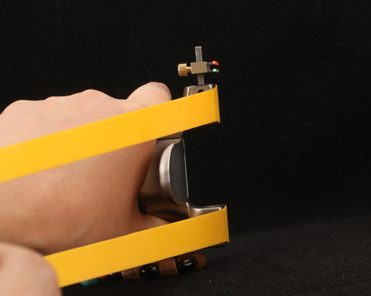 钛合金盖世英雄夹片弹弓 一体tc21钛合金盖世英雄数控夹片飞虎