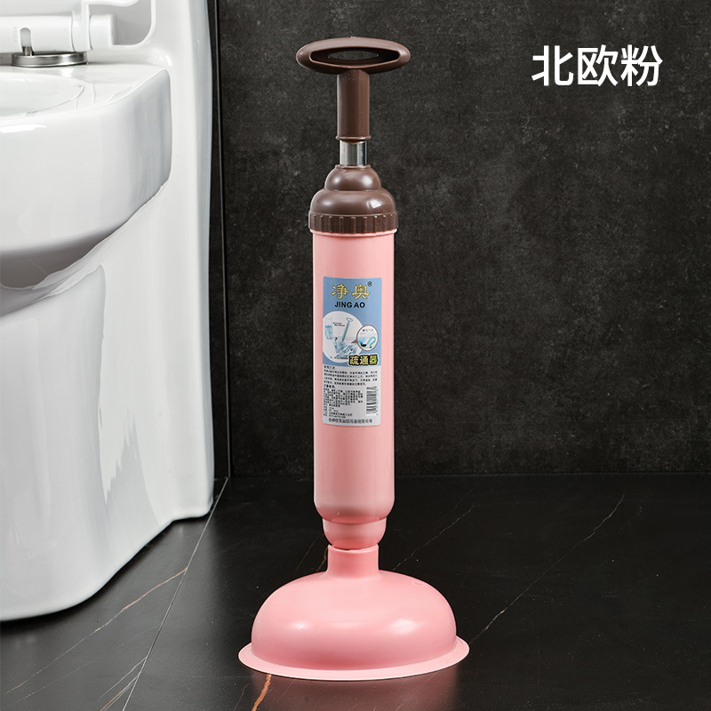 Factory in Stock Toilet Blocked Pipe Suction Poke Sewer Tools Toilet Plunger Drainage Facility Toilet Plunger 0119