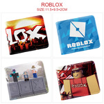 虚拟世界ROBLOX游戏周边短款钱包学生男女个性PU皮钱夹卡包零钱包