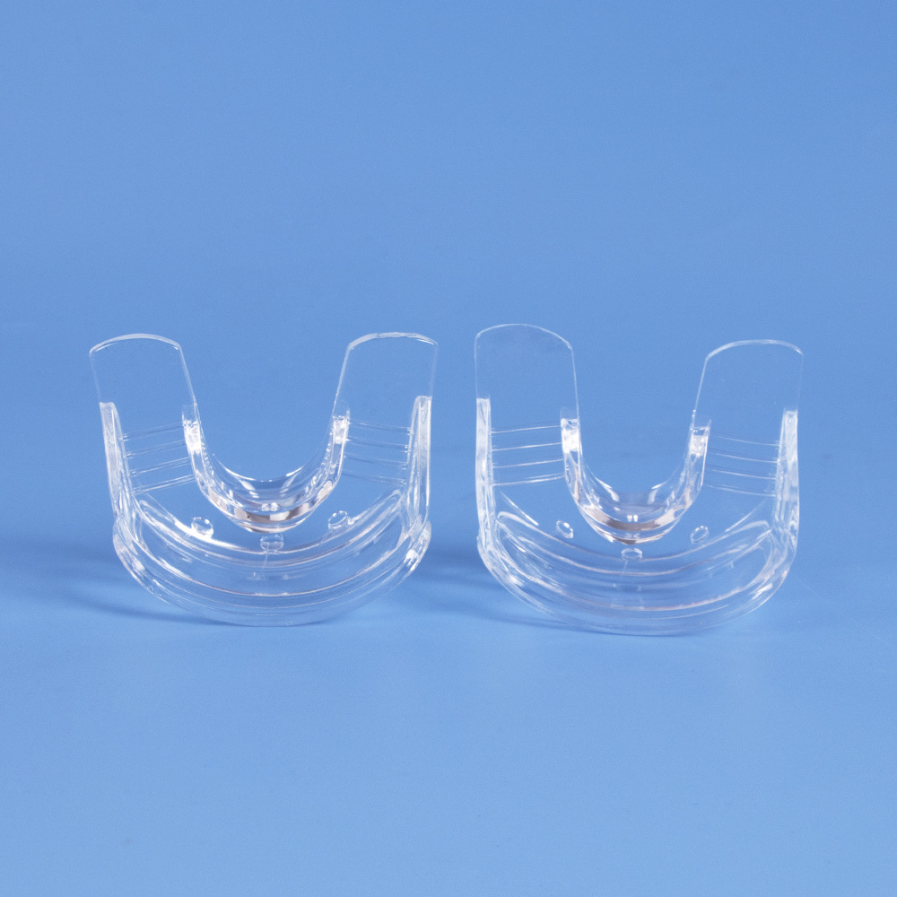 登特美牙仪牙托热塑牙托防磨牙护齿牙套硅胶牙托美牙灯扣位牙托