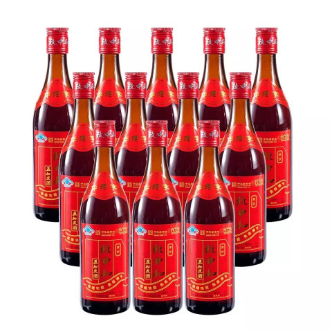 新包装12瓶致中和五加皮酒38度家饮套装 草本调养 圆瓶五加皮