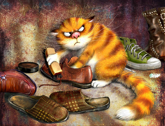 刷鞋顽皮猫diy满绣十字绣 跨境外贸热销款卡通动物擦鞋的猫钻石画