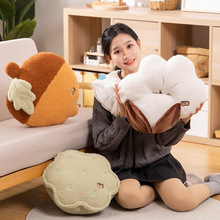 创意新款批发可爱木棉靠垫办公室毛绒玩具松果抱枕腰靠床头靠枕