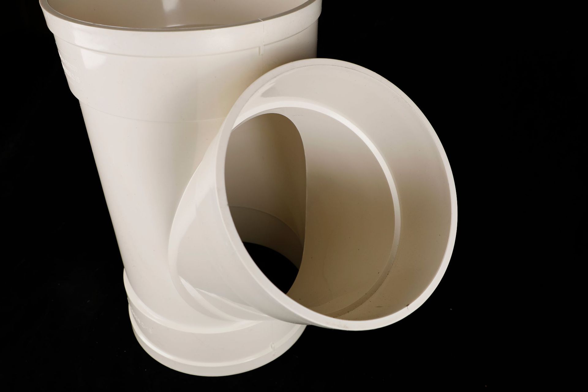 pvc斜三通大口径排水系列管件配件 大口径排水斜三通厂家直供