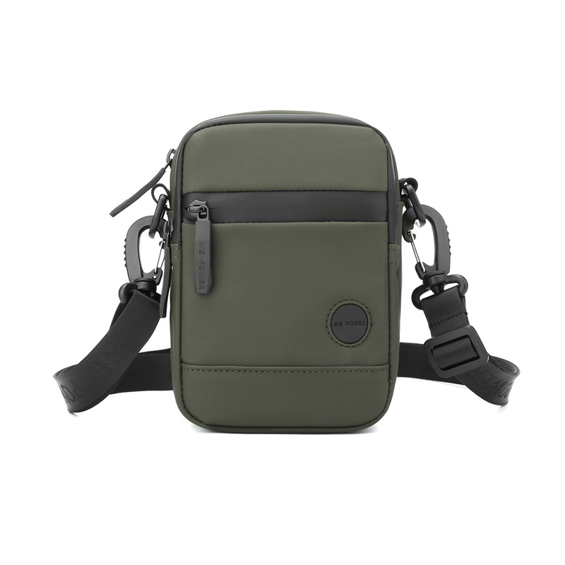 WePOWER New Men's Messenger Bag Small Bag Men's Mini Shoulder Small Saddle Bag Mobile Phone Bag Multifunctional Waist Bag