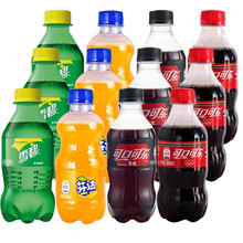可口可乐碳酸饮料汽水300ml*12瓶装整箱可乐芬达雪碧零度迷你小瓶