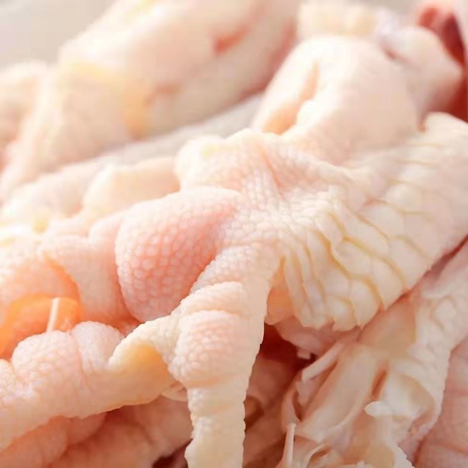 300g/袋剔骨鸡爪新鲜冷冻脱骨去骨批发鲜活火锅烫