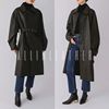 leather clothing genuine leather Easy Waist neutral 2022 Autumn and winter new pattern Lambskin work clothes Bandage coat