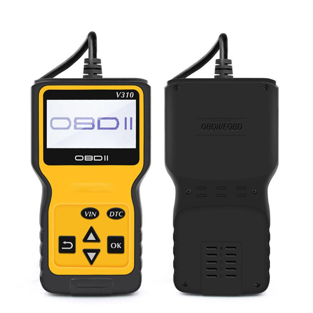 v310 obd2 scanner 自带5种语言ce认证汽车故障诊断仪 外 贸热销