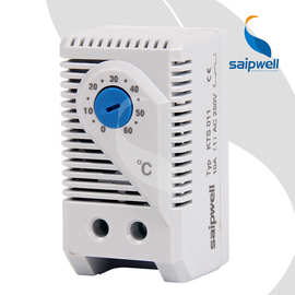 风扇温控开关KTS011小型降温温控仪NO 机柜加热控温器JWT6011F